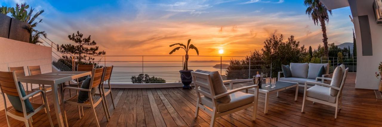 Vistazur Luxueux Appartement Avec Terrasse Et Piscine Rayol-Canadel-sur-Mer Bagian luar foto