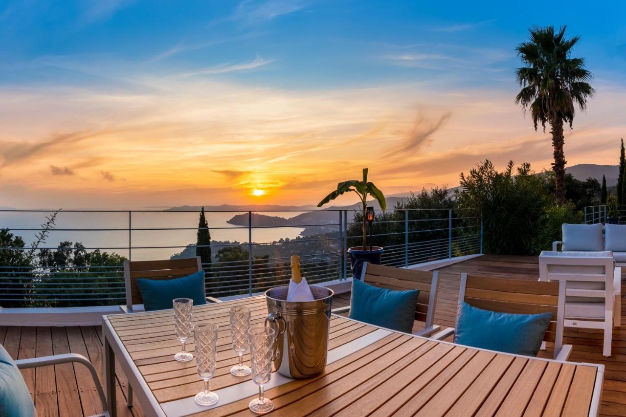 Vistazur Luxueux Appartement Avec Terrasse Et Piscine Rayol-Canadel-sur-Mer Bagian luar foto
