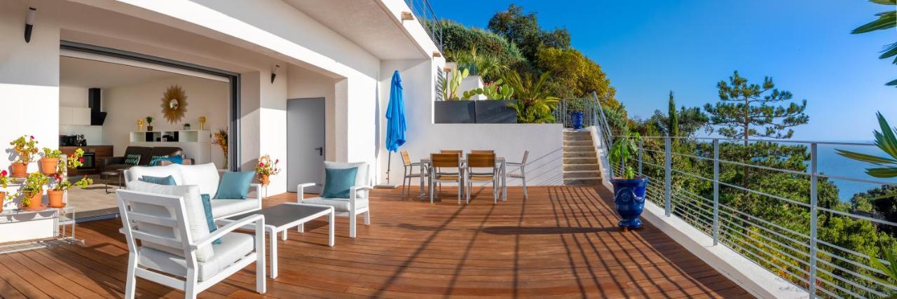 Vistazur Luxueux Appartement Avec Terrasse Et Piscine Rayol-Canadel-sur-Mer Bagian luar foto