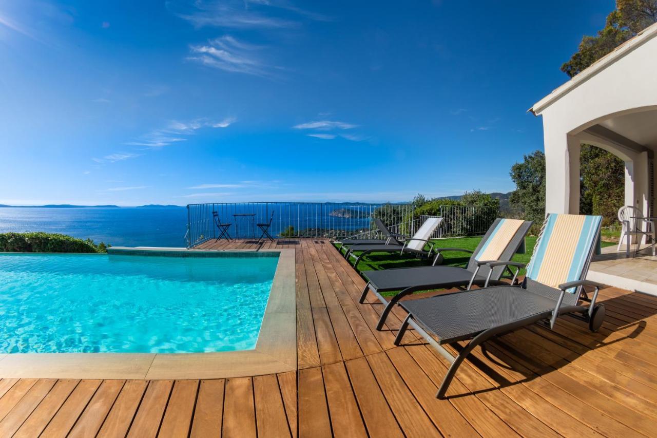 Vistazur Luxueux Appartement Avec Terrasse Et Piscine Rayol-Canadel-sur-Mer Bagian luar foto