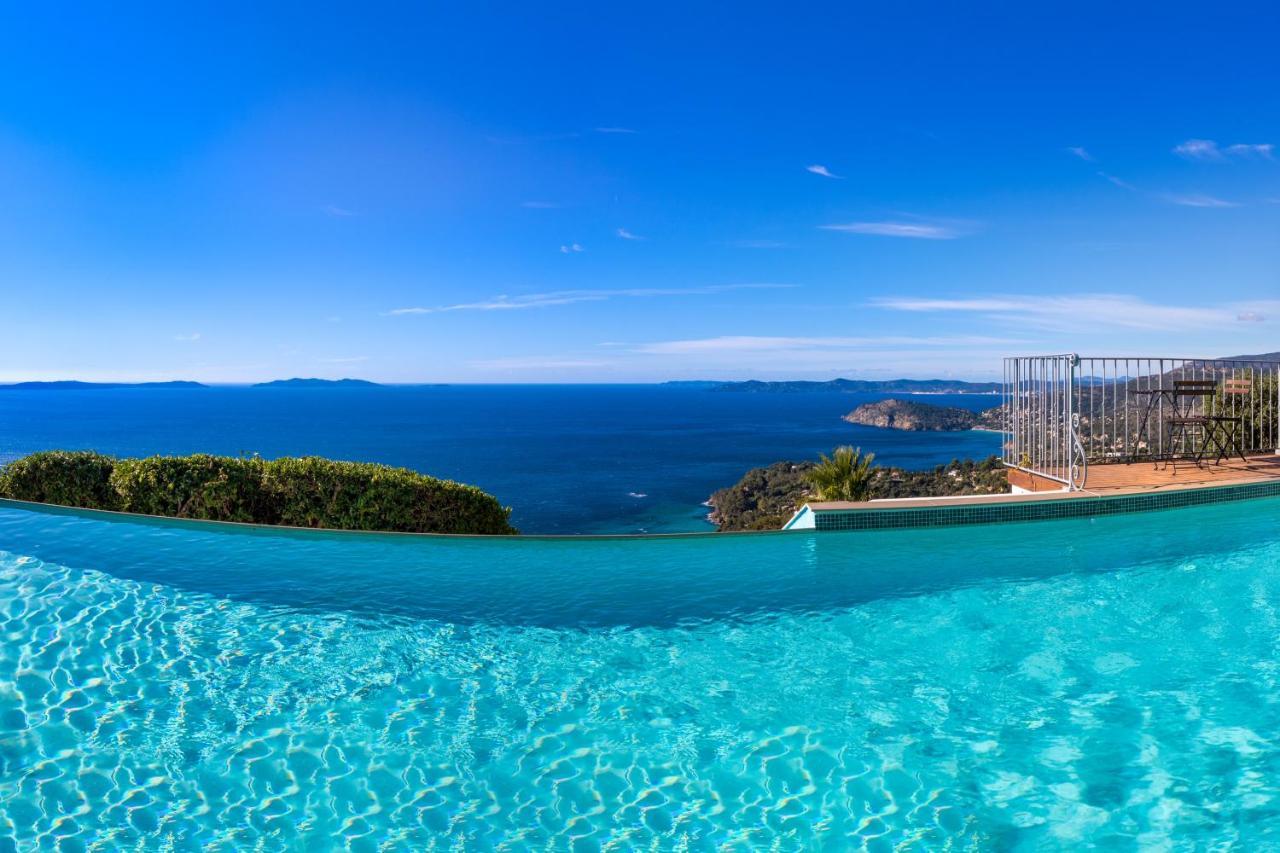 Vistazur Luxueux Appartement Avec Terrasse Et Piscine Rayol-Canadel-sur-Mer Bagian luar foto