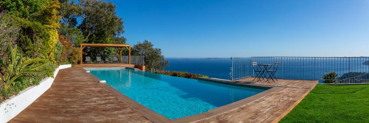 Vistazur Luxueux Appartement Avec Terrasse Et Piscine Rayol-Canadel-sur-Mer Bagian luar foto