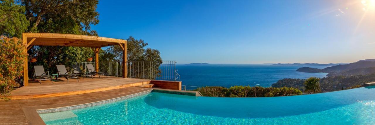 Vistazur Luxueux Appartement Avec Terrasse Et Piscine Rayol-Canadel-sur-Mer Bagian luar foto